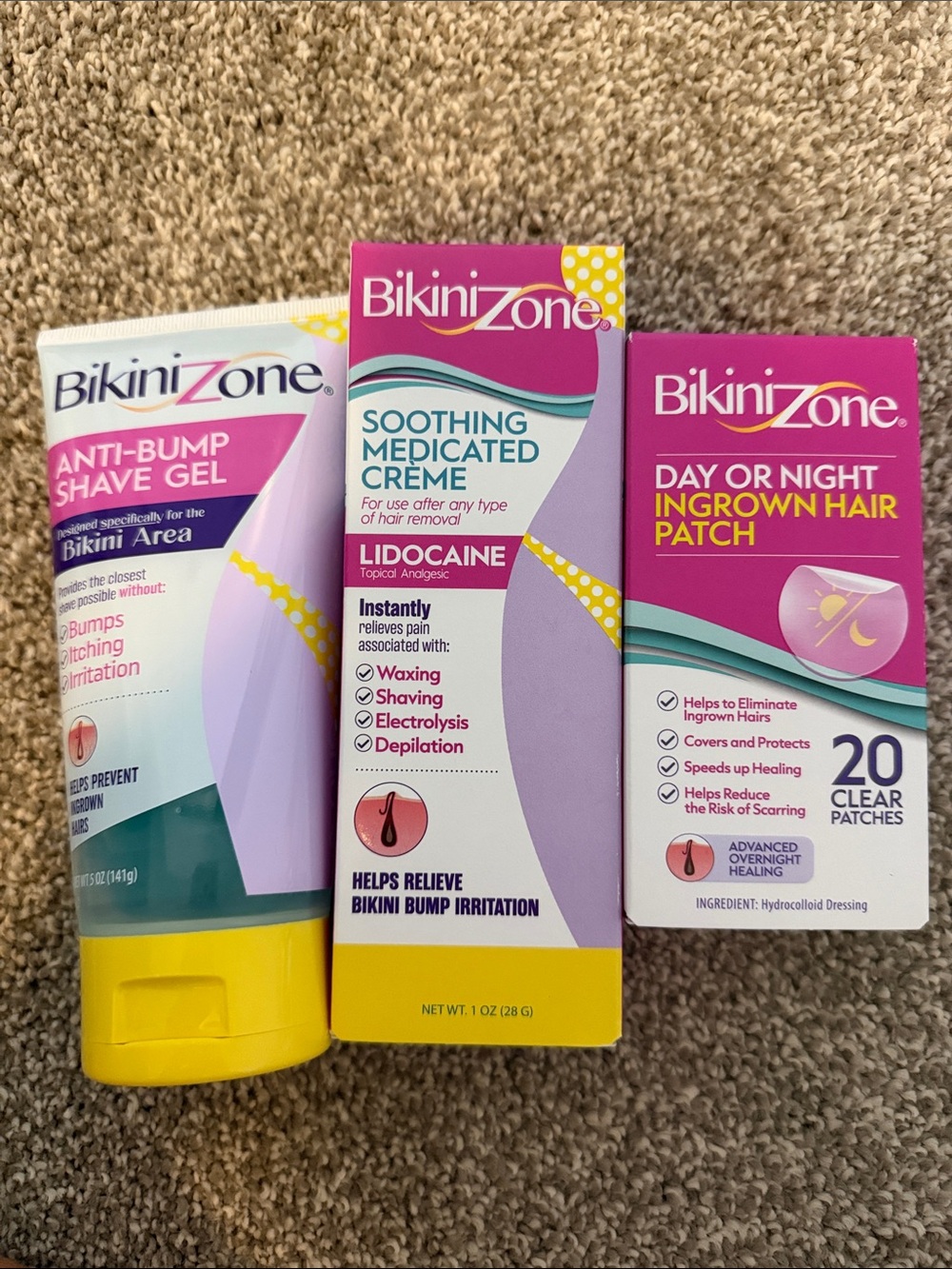 Bikini Zone Skincare Trio